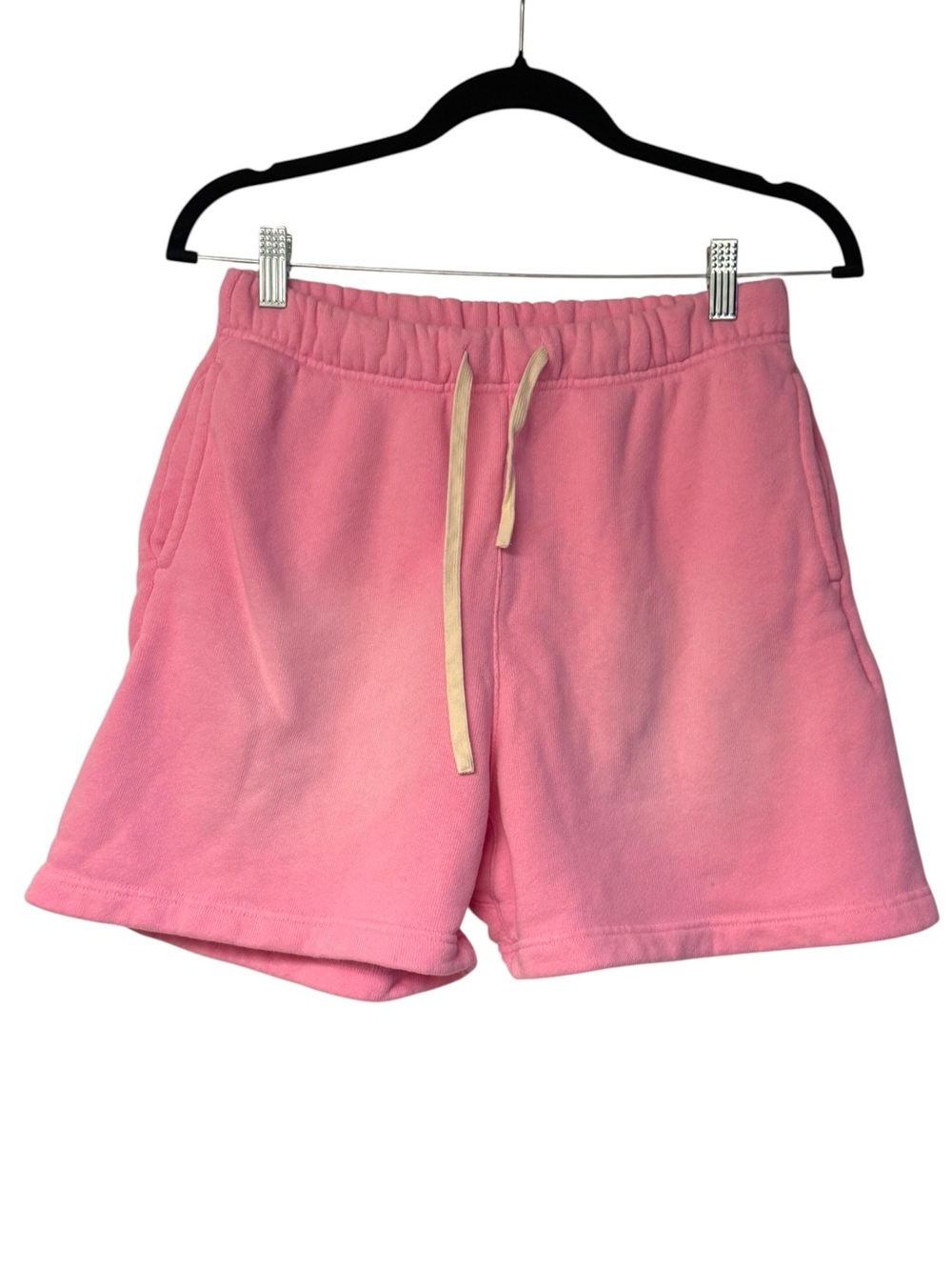 Darc Sport Pink Fleece Drawstring Athletic Shorts